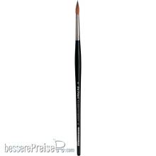 da Vinci VA-36_8 - Aquarellpinsel, Kolinsky Rotmarderhaare, schw. Esagonalstiele Größe 8 Serie 36