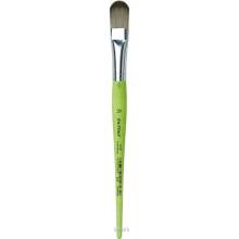 da Vinci VA-375_20 - FIT SYNTHETICS, Katzenzungenfaçon, graue, geschmeidige Synthetikfasern - Serie 375 Größe 20
