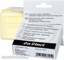 da Vinci VA-4033_0 - KERNSEIFE - zur Reinigung und Pflege des Pinselkopfes, 100 g in Kartonverpackung Größe 0 Serie 4033