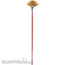 da Vinci VA-406_2 - Rindshaar-Fächerpinsel, hellbraune Rindsohrenhaare Größe 2 Serie 406