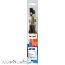 da Vinci VA-4220_0 - TOP-ACRYL Malpinselset 7185K No. 6 + 10 + 14, 7785K No. 6 Serie 4220