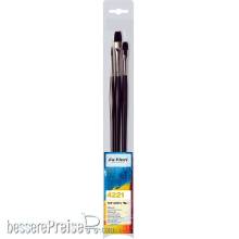 da Vinci VA-4221_0 - TOP-ACRYL Malpinselset 7185 No. 12, 7485 No. 8, 7785 No. 4 Serie 4221