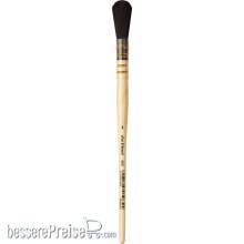 da Vinci VA-450_4 - Aufholzpinsel, oval gearbeitet, schwarze Ziegenhaare Größe 4 Serie 450
