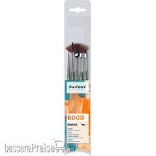 da Vinci VA-5008_0 - FORTE SYNTHETICS Acrylpinselset 363 No. 5/0 + 6, 364 No. 4, 365 No. 6, 465 No. 1 Serie 5008