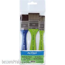da Vinci VA-5009_0 - Set Breite Pinsel Serie 5073 Breiten 20 + 40 mm, 5074 Breite 30 mm Serie 5009