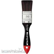 da Vinci VA-5040_30 - TOP-ACRYL Breite Pinsel, rotbraune, kräftige Synthetikfasern Größe 30 Serie 5040