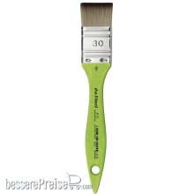 da Vinci VA-5073_30 - FIT SYNTHETICS, Breite Pinsel, graue Synthetikfasern, kurz gefasst Größe 30 Serie 5073