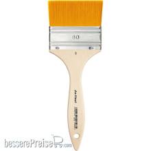da Vinci VA-5076_80 - JUMBO SYNTHETICS Breite Pinsel, goldfarbene Synthetikfasern Größe 80 Serie 5076