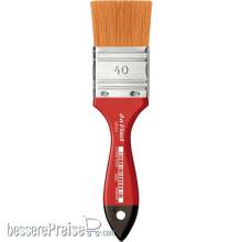 da Vinci VA-5080_40 - SPIN Breite Pinsel, goldbraune Synthetikfasermischung Größe 40 Serie 5080
