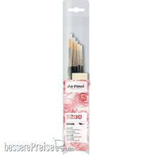 da Vinci VA-5230_0 - NOVA Synthetikmalpinselset 1570 No. 3/0 + 0 + 2 + 4 + 6 1 Stück Kernseife Serie 5230
