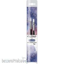 da Vinci VA-5391_0 - da Vinci Set CASANEO WHITEfür Schmincke Horadam Aquarell SUPERGRANULATION FarbenInhalt je 1 Stück: No. 6 rund, No. 8 flachin transparenter BIO-PET Verpackung Serie 5391