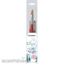 da Vinci VA-5401_0 - Winter Wonder „Watercolor“ Set Inhalt je 1 Stück: Serie 5580 No. 2, 5880 No. 6, 5587 No. 10 Serie 5401