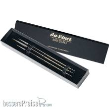 da Vinci VA-5500_0 - MAESTRO Aquarellpinsel-Set in Geschenkbox - Serie 10 No. 5/0, 0, 4 Größe 0 Serie 5500