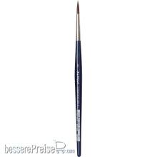 da Vinci VA-5530_5 - COSMOTOP-MIX B rund, kurze blaulasierte Esagonalstiele Größe 5 Serie 5530