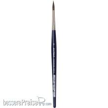 da Vinci VA-5530_6 - COSMOTOP-MIX B rund, kurze blaulasierte Esagonalstiele Größe 6 Serie 5530