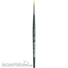 da Vinci VA-5570_2 - NOVA Aquarellpinsel, extrafeine goldfarbene Synthetikfasern Größe 2 Serie 5570