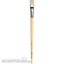 da Vinci VA-7182_20 - TOP-ACRYL Pinsel, flach, weiße Synthetikfasern Größe 20 Serie 7182