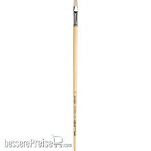 da Vinci VA-7182_8 - TOP-ACRYL Pinsel, flach, weiße Synthetikfasern Größe 8 Serie 7182