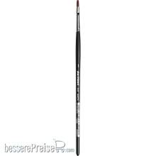 da Vinci VA-7185K_1 - TOP-ACRYL Pinsel, mittellang, flach, kurze schwarzpolierte Stiele Größe 1 Serie 7185K