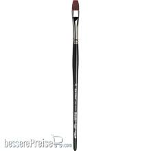 da Vinci VA-7185K_10 - TOP-ACRYL Pinsel, mittellang, flach, kurze schwarzpolierte Stiele Größe 10 Serie 7185K