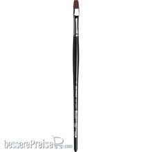 da Vinci VA-7185K_8 - TOP-ACRYL Pinsel, mittellang, flach, kurze schwarzpolierte Stiele Größe 8 Serie 7185K