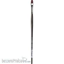 da Vinci VA-7185_10 - TOP-ACRYL Pinsel, mittellang, flach, rotbraune Sythetikfasern Größe 10 Serie 7185