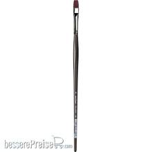 da Vinci VA-7185_12 - TOP-ACRYL Pinsel, mittellang, flach, rotbraune Sythetikfasern Größe 12 Serie 7185