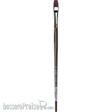 da Vinci VA-7185_14 - TOP-ACRYL Pinsel, mittellang, flach, rotbraune Sythetikfasern Größe 14 Serie 7185