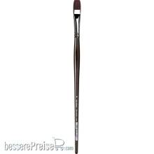 da Vinci VA-7185_16 - TOP-ACRYL Pinsel, mittellang, flach, rotbraune Sythetikfasern Größe 16 Serie 7185