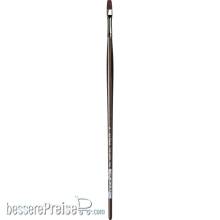 da Vinci VA-7185_6 - TOP-ACRYL Pinsel, mittellang, flach, rotbraune Sythetikfasern Größe 6 Serie 7185