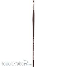 da Vinci VA-7187_4 - TOP-ACRYL Pinsel, schräg, rotbraune Sythetikfasern Größe 4 Serie 7187