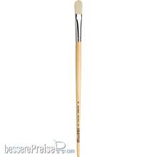 da Vinci VA-7482_16 - TOP-ACRYL Katzenzungenfaçon, weiße Synthetikfasern Größe 16 Serie 7482