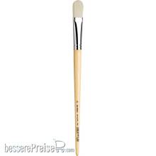 da Vinci VA-7482_24 - TOP-ACRYL Katzenzungenfaçon, weiße Synthetikfasern Größe 24 Serie 7482