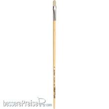da Vinci VA-7482_8 - TOP-ACRYL Katzenzungenfaçon, weiße Synthetikfasern Größe 8 Serie 7482