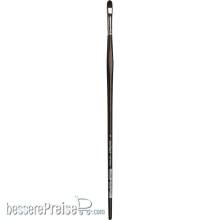 da Vinci VA-7485_6 - TOP-ACRYL Katzenzungenfaçon, rotbraune Synthetikfasern Größe 6 Serie 7485