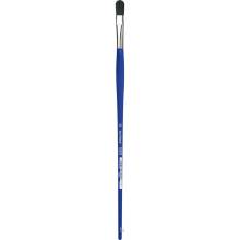 da Vinci VA-8650_12 - FORTE-ACRYLICS Katzenzungenfaçon, kräftige rotbraune Synthetikfasern - Serie 8650 Größe 12