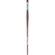 da Vinci VA-8740_10 - COLLEGE Acrylpinsel flach, elastische Synthetikfasern - Serie 8740 Größe 10