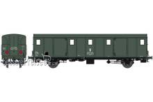 REE Modeles VB-117 - LUGGAGE CAR OCEM 29 Functional Lights, 2 Lights, Rollbearing wheelboxes, VB Era IV