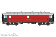 REE Modeles VB-247 - POSTAL OCEM 16 m Era III A PAmyi dark red, light grey roof, Bogie Y2, N° 45907