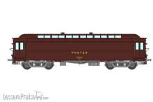 REE Modeles VB-254 - ALLEGE 16 m Era IV War German Transformation PEZ brown PTT, grey frame, bogie Y2, N° 50 87 00-47 915-4