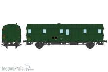 REE Modeles VB-315 - OCEM 32 Luggage Van, green 306, 3 headligths, East SNCF N°19948 Ep.IIIB