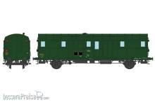 REE Modeles VB-316 - OCEM 32 Luggage Van, green 306, 3 headligths, South-East REGION SNCF N°58689 Ep.IIIB