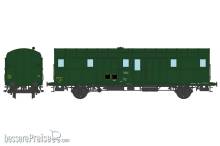 REE Modeles VB-327 - OCEM 32 Luggage Van, 306 green, without headlight, South-West SNCF N°49802 Ep.III-IV