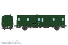 REE Modeles VB-328 - OCEM 32 Luggage Van, 306 green, without headlight, South-East SNCF N°58678 Ep.III-IV