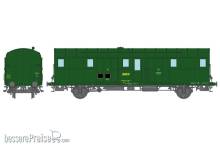 REE Modeles VB-334 - OCEM 32 Luggage Van, 301 green, without headlight, 1500V cable South-West SNCF Ep.IV