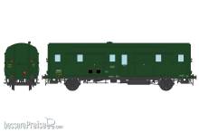REE Modeles VB-338 - DEV 52 Luggage Van 306 green, ancient lantern holders, 3 headlights, South-West SNCF Ep.III