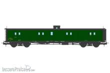 REE Modeles VB-347 - Ex-PLM Luggage Van, PLM green, Lookout box, Ladder, Black Roof SNCF N°24636 Ep.III