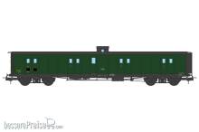 REE Modeles VB-350 - Ex-PLM Luggage Van, Lookout box, Black Roof, Small steps, green, SNCF N°58896 Ep.III