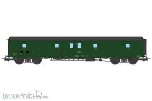 REE Modeles VB-353 - Ex-PLM Luggage Van, rebuilt out of metal, Black Roof, green, SNCF N°58815 Ep.III