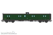 REE Modeles VB-358 - Ex-PLM Luggage Van, SNCF green, Lookout box, Ladder, Black Roof and Ends N°24583 Ep.III